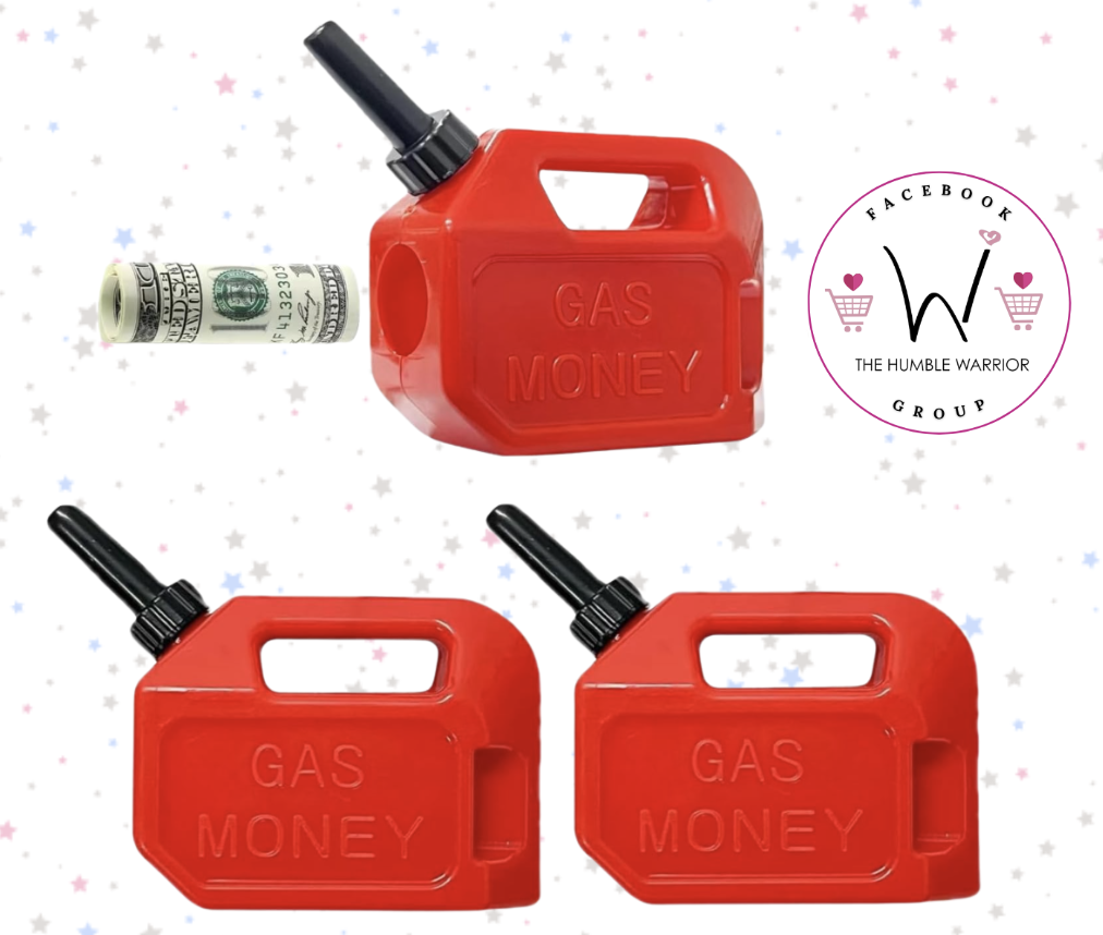 red Resin Gas Can Ornaments
