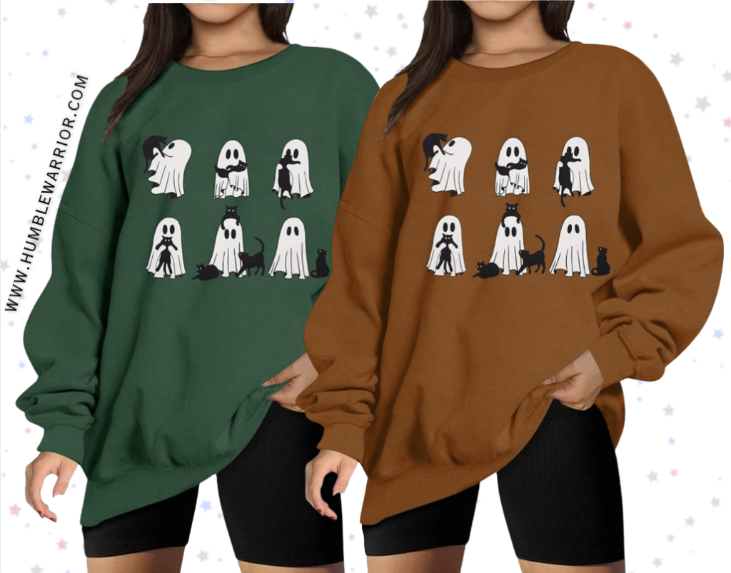 Ghost Halloween Sweatshirt