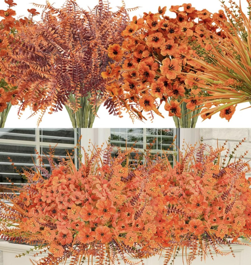 24 Bundles of Artificial Fall Flowers