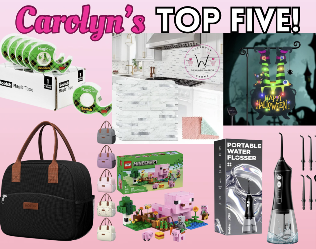 Carolyn’s Top Five!