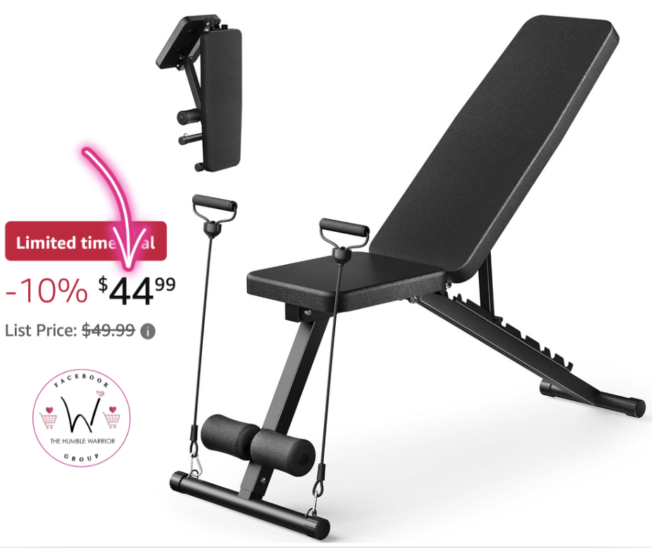 Adjustable Weight Bench!
