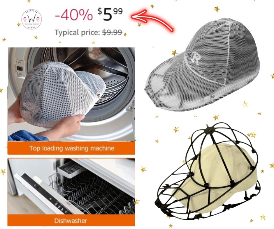 Baseball hat washer cage!