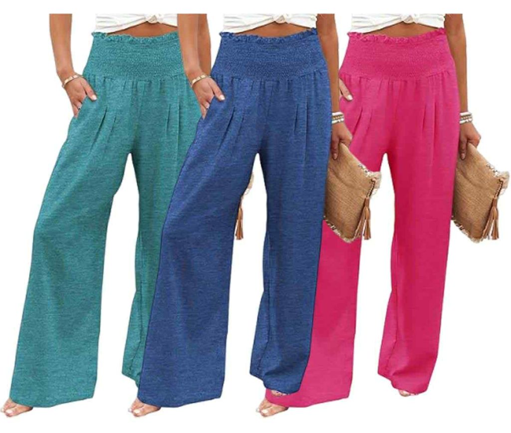 Wide Leg Palazzo Pants