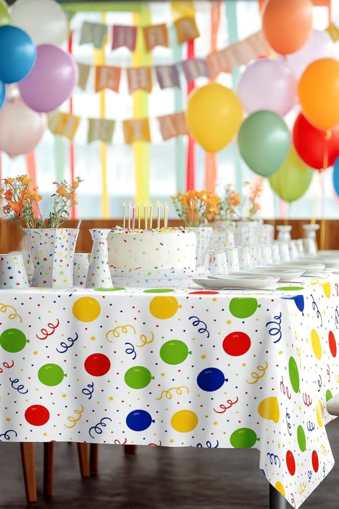 Birthday Themed TableCloths