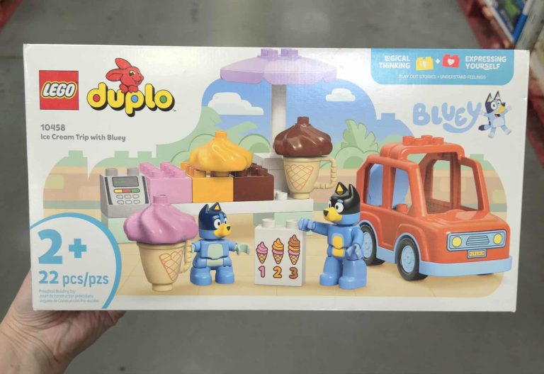 LEGO DUPLO Bluey Ice Cream Trip Building Set