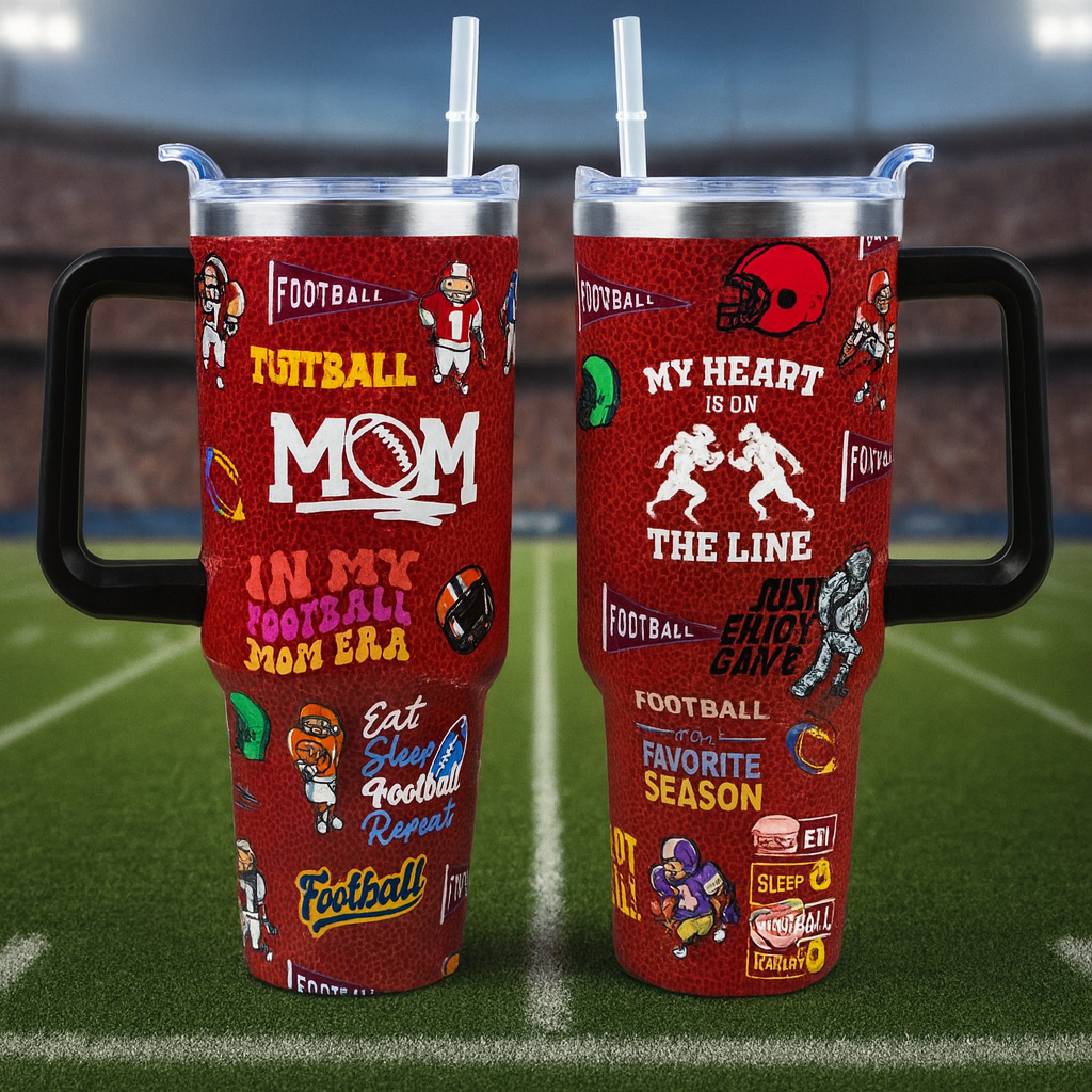 Football Tumbler