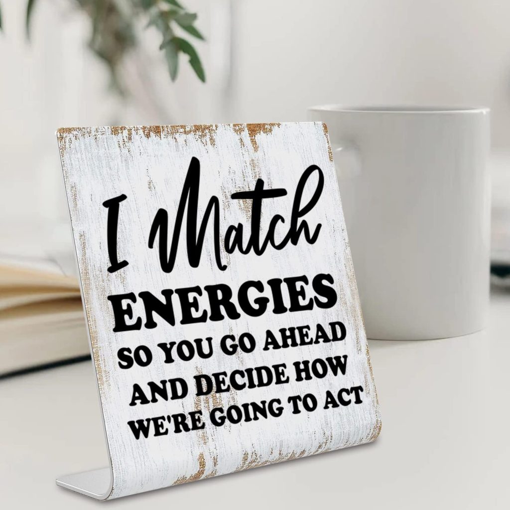 Funny Office Desk Sign