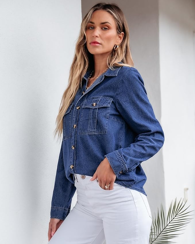 Grapent Denim Button Downs