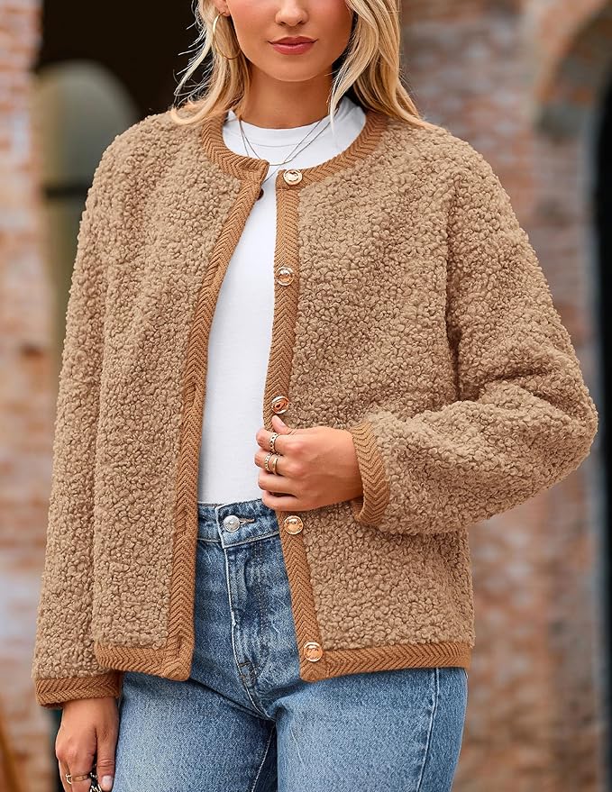 PrettyGarden Faux Fur Coat