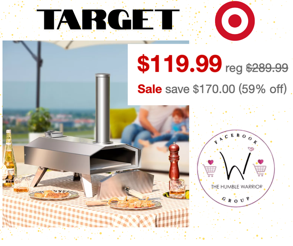 Costway Wood Pellet Pizza Oven
