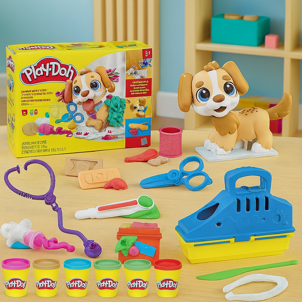 Play Doh Care N Carry Vet Set