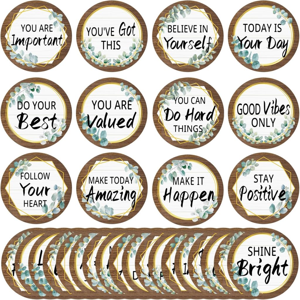 Postive Sayings Accent Decor