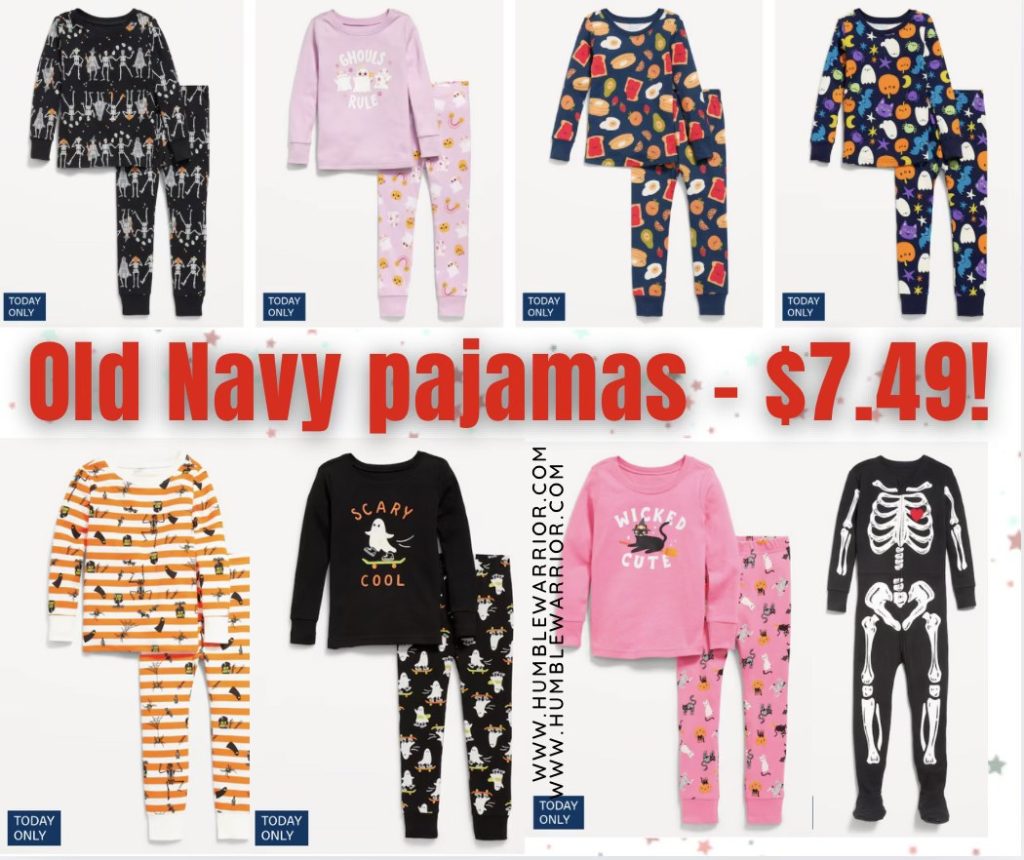 Old Navy pajamas for kids