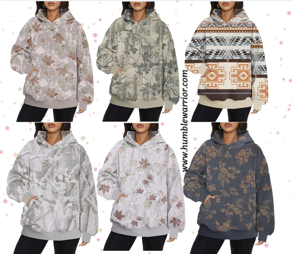 oversized maple leaf hoodie