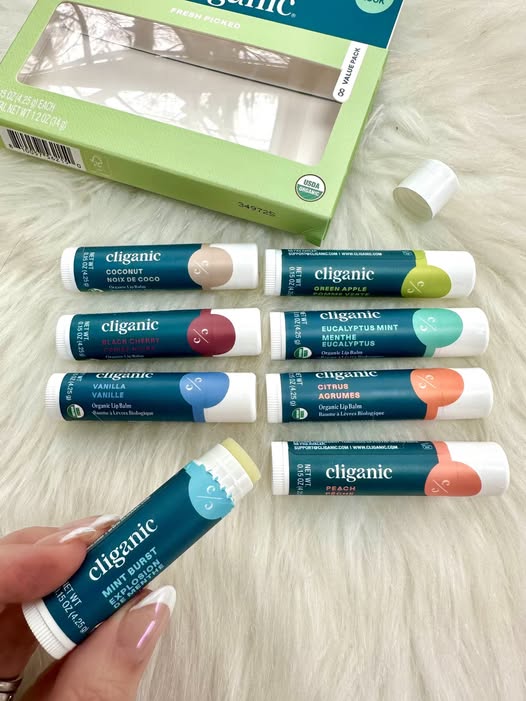 organic lip balm