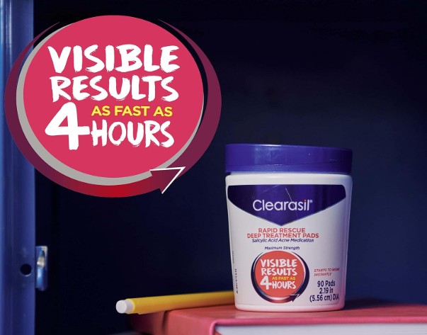 Clearasil Rapid Rescue Deep Treatment Pads