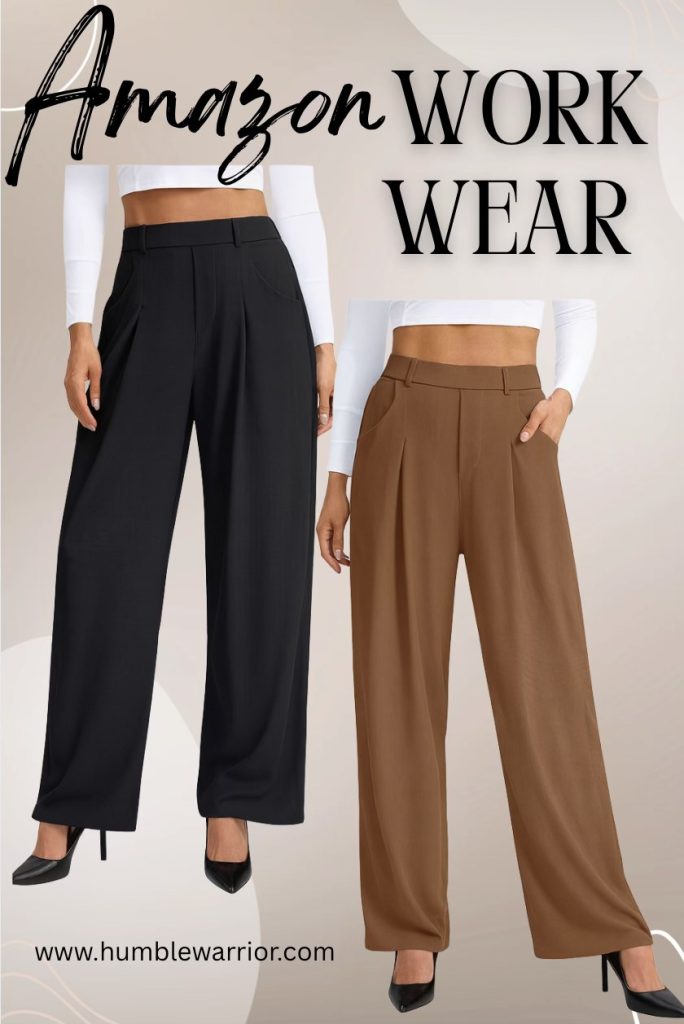 SANTINY wide leg pants