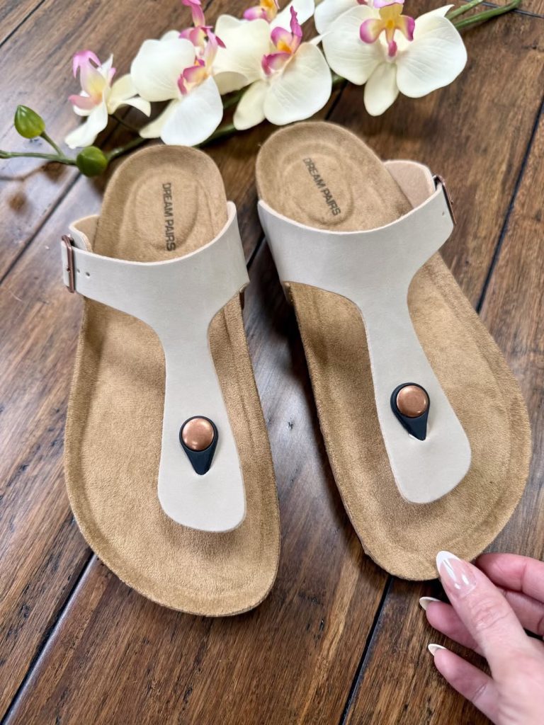 cork bed sandals from Dream