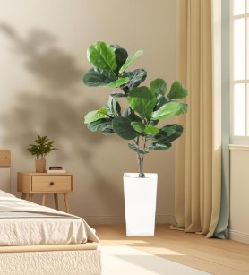 artificial fiddle leaf fig tree