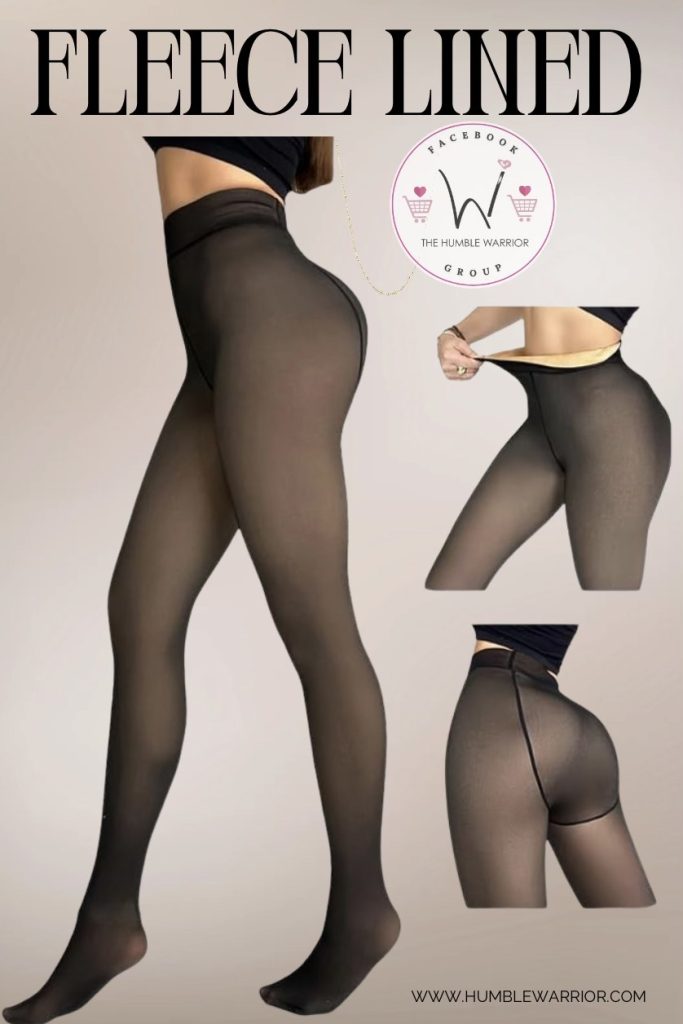 fleece lined tights