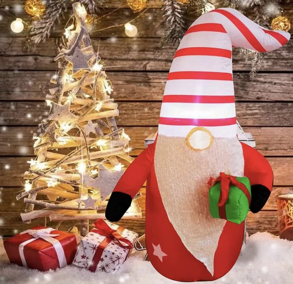 inflatable gnome