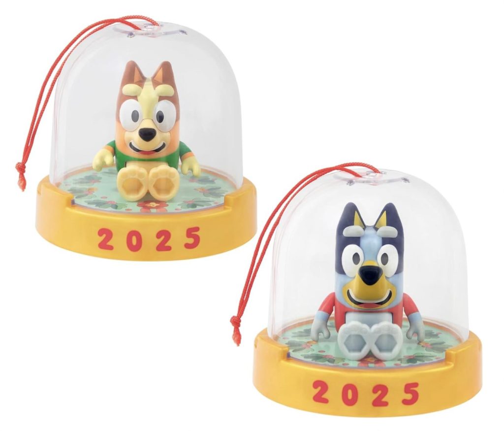 two pack of ornaments