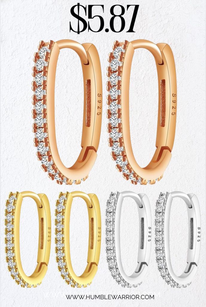NAITIAY 925 sterling silver huggie hoops