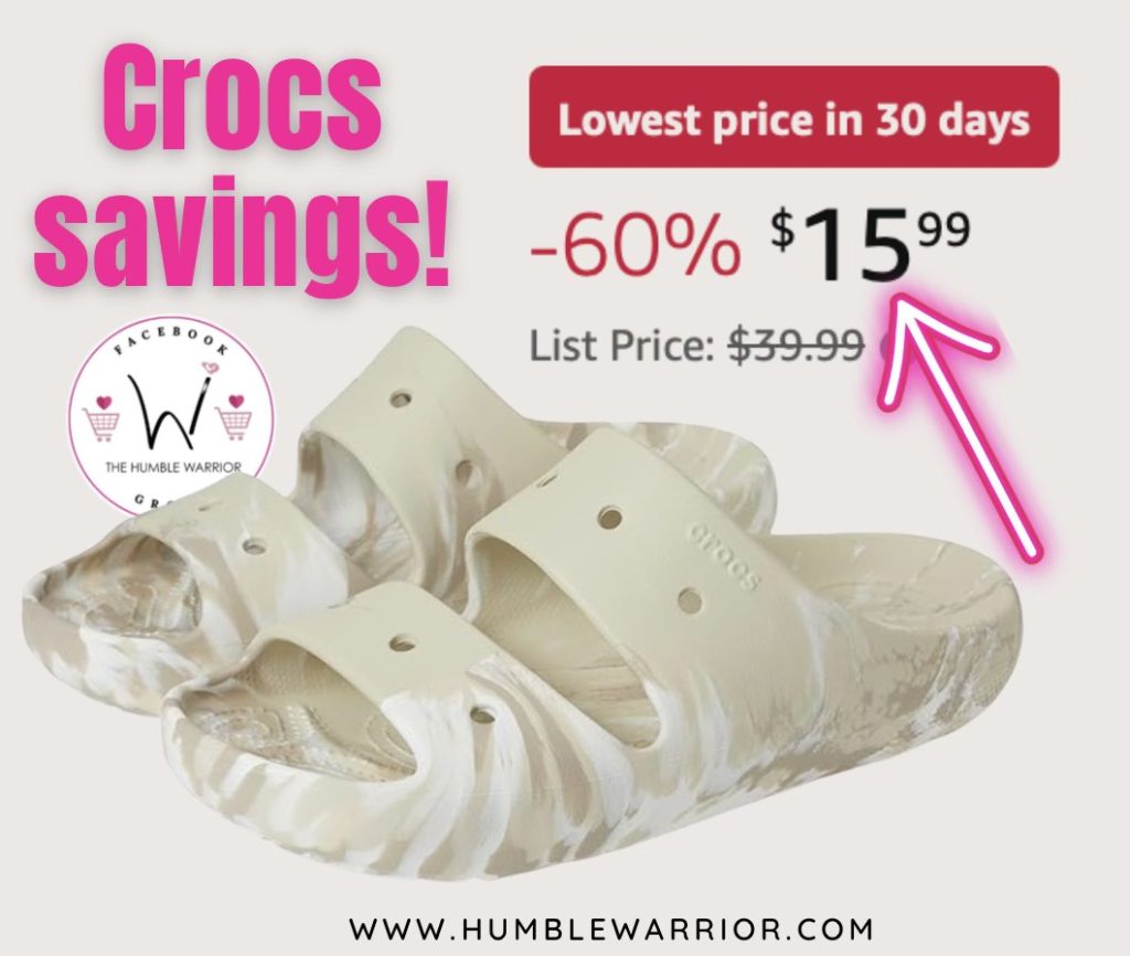 Crocs unisex-adult Classic Marbled Sandals