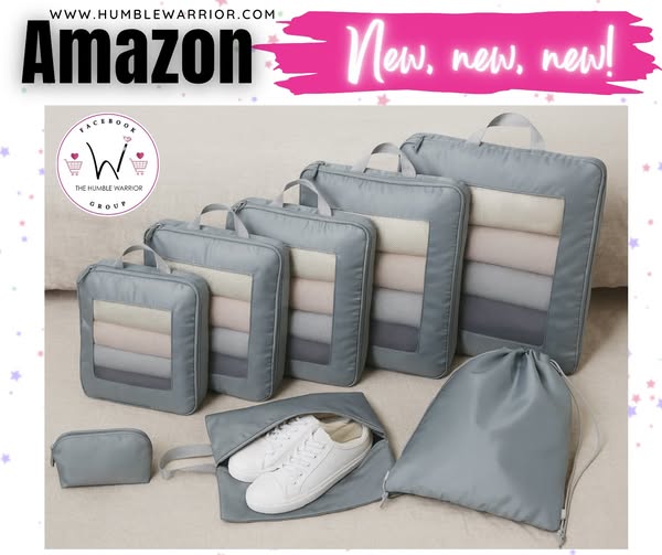 gAUGOSTA 8-Piece Compression Packing Cubes
