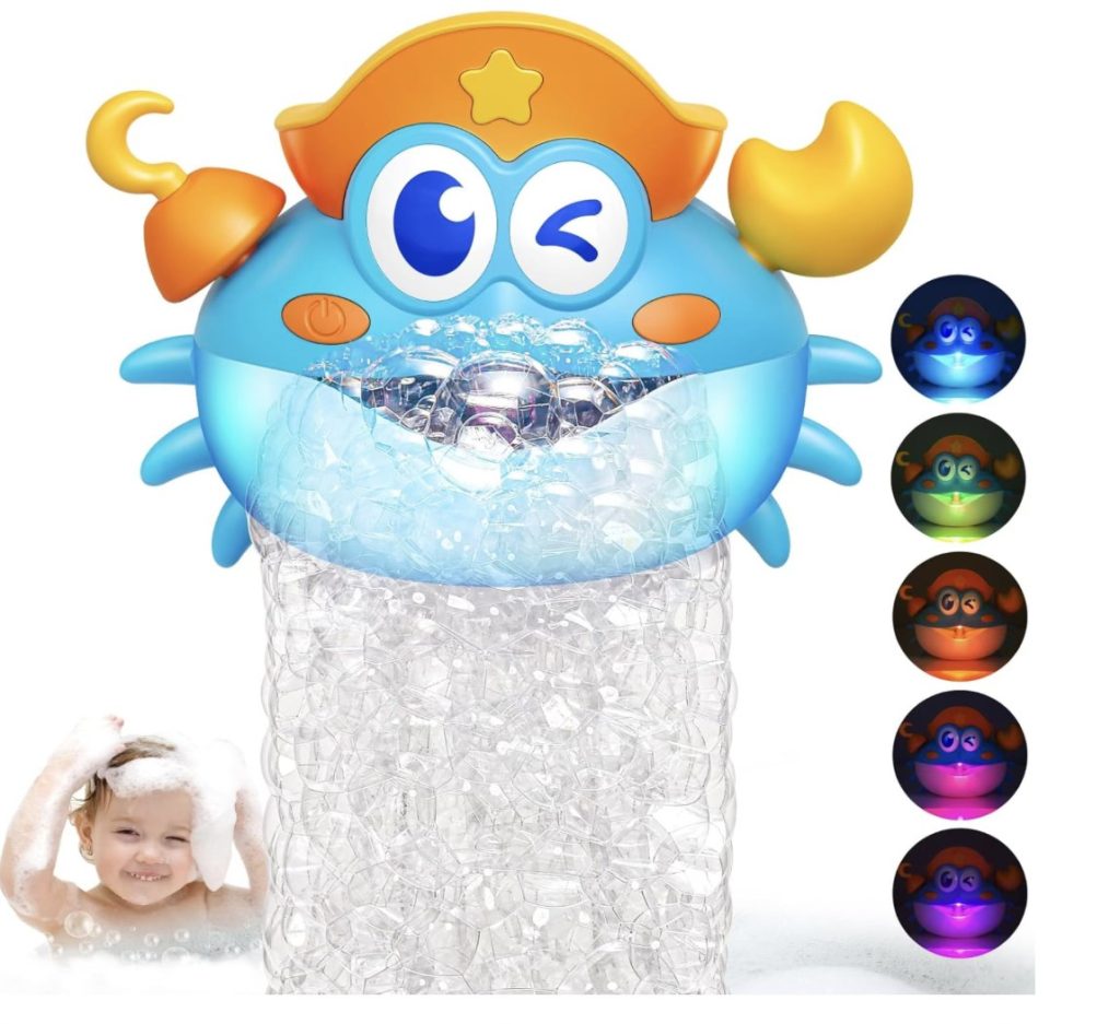 crab bath toy