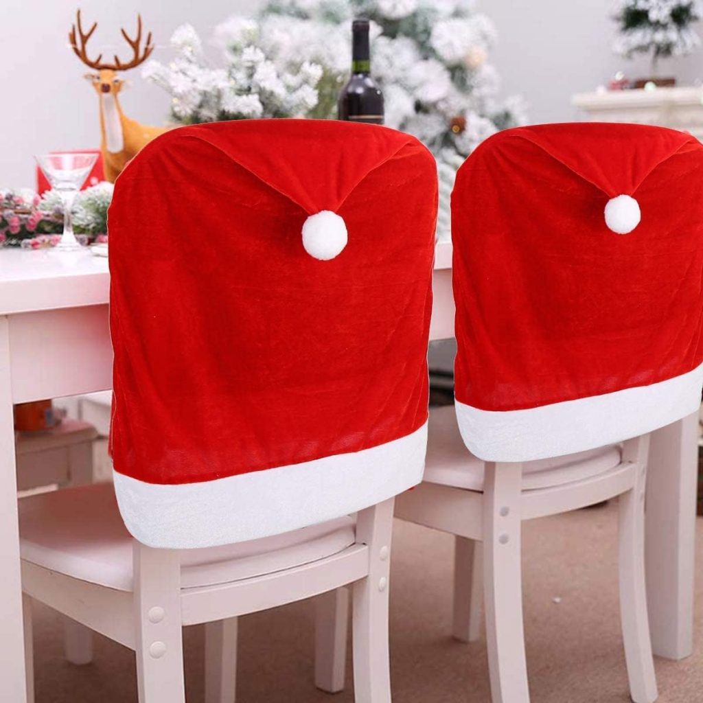 4-Pack of Dining Chair Slip Covers!