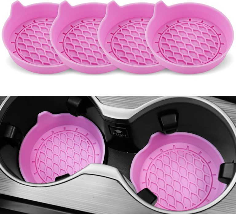 Singaro 4-pack Silicone Cup Holder Inserts