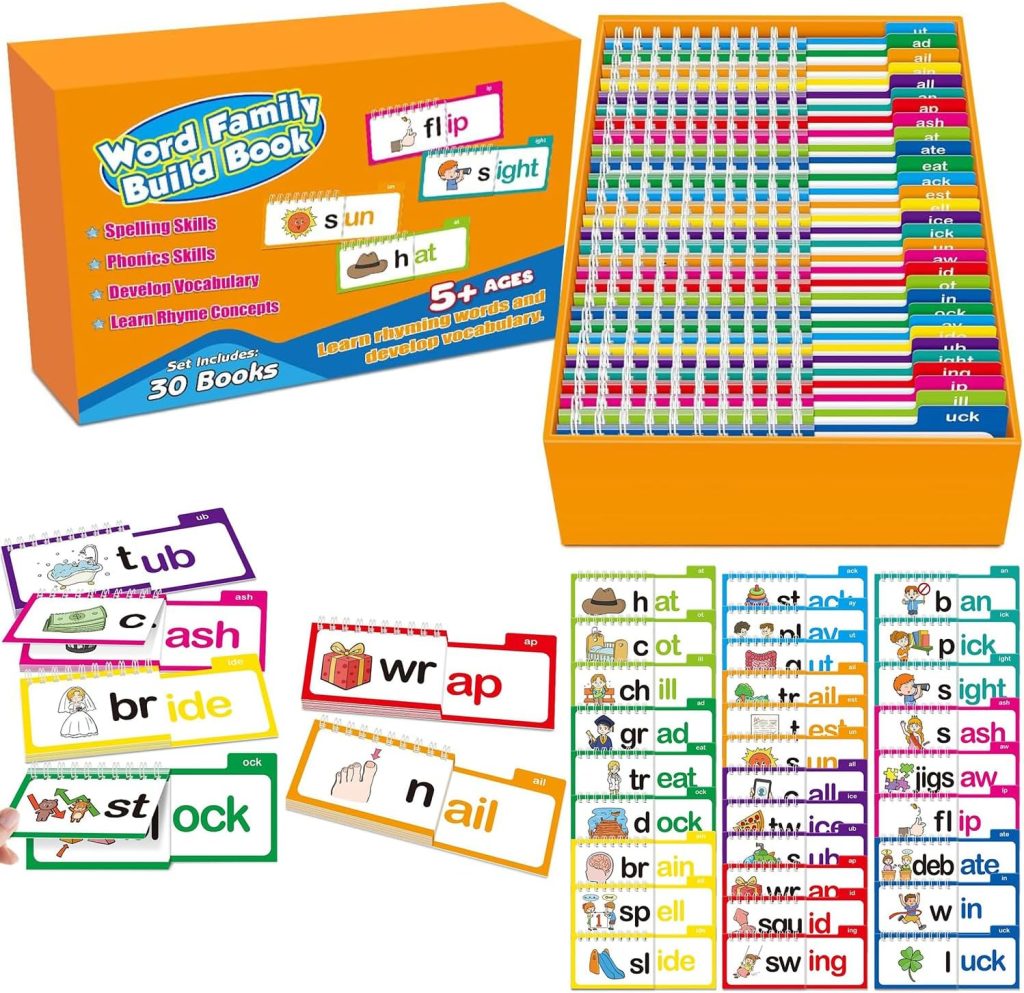 30 Read & Rhyme flip books