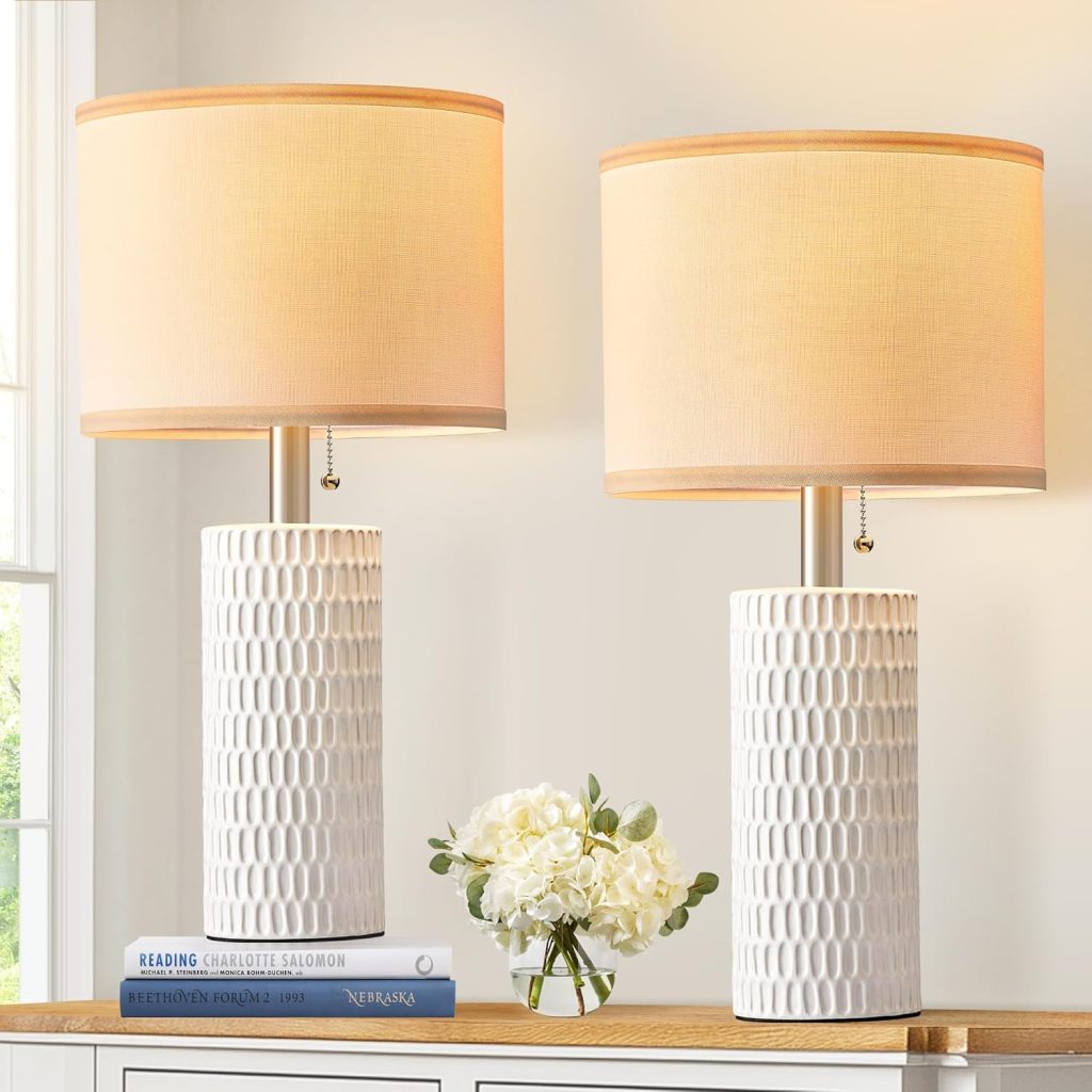Set of 2 Ceramic Table Lamps!