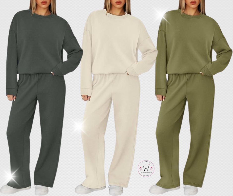 XIEERDUO 2-piece sweatsuit set