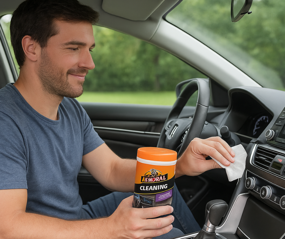 Armor All Car Cleaning Wipes.