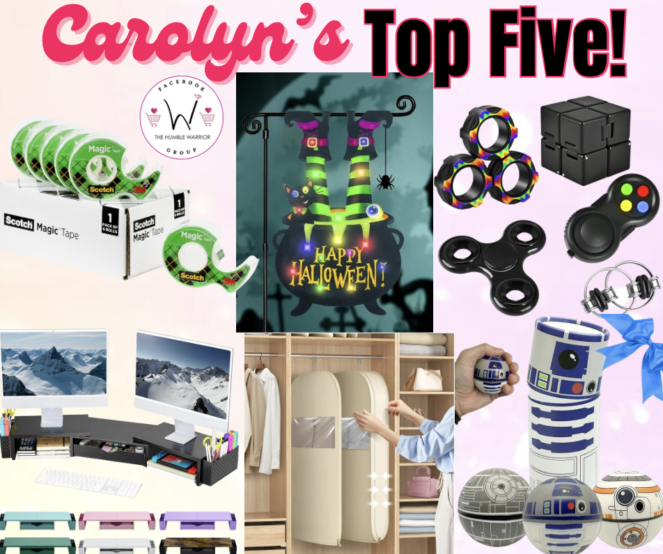 Carolyn’s Top Five!