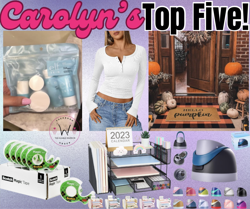 Carolyn’s Top Five!