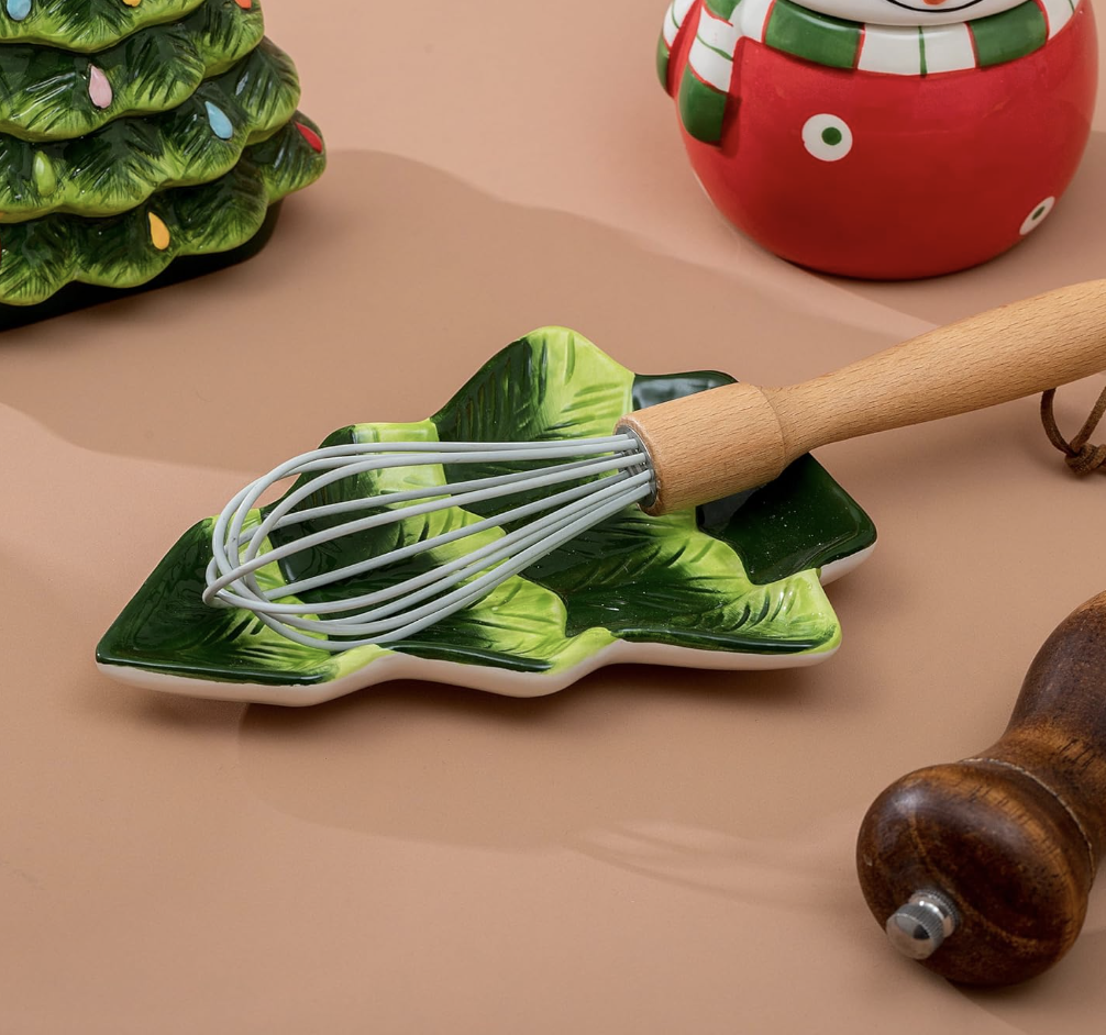 ceramic Christmas Tree Spoon Rest