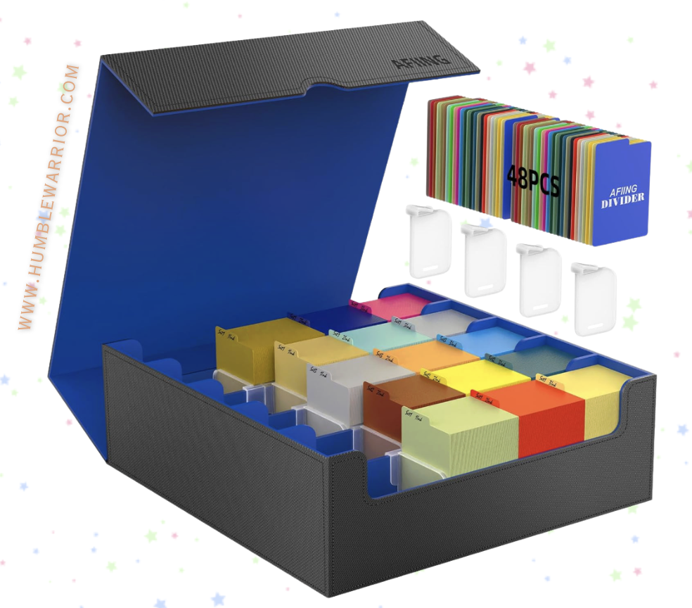 trading card storage case