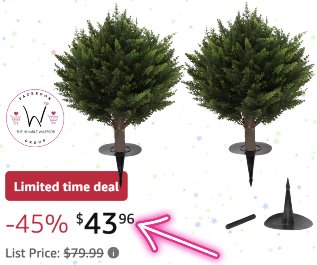 artificial cypress topiaries