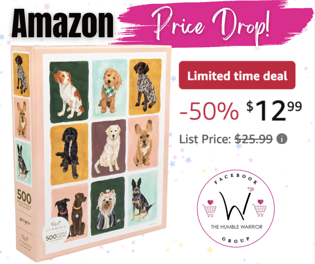 Furry Friends 500-Piece Jigsaw Puzzle