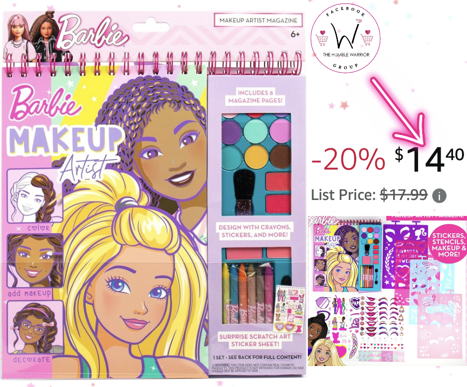 Barbie Magazine Hair & Makeup Artist Set!