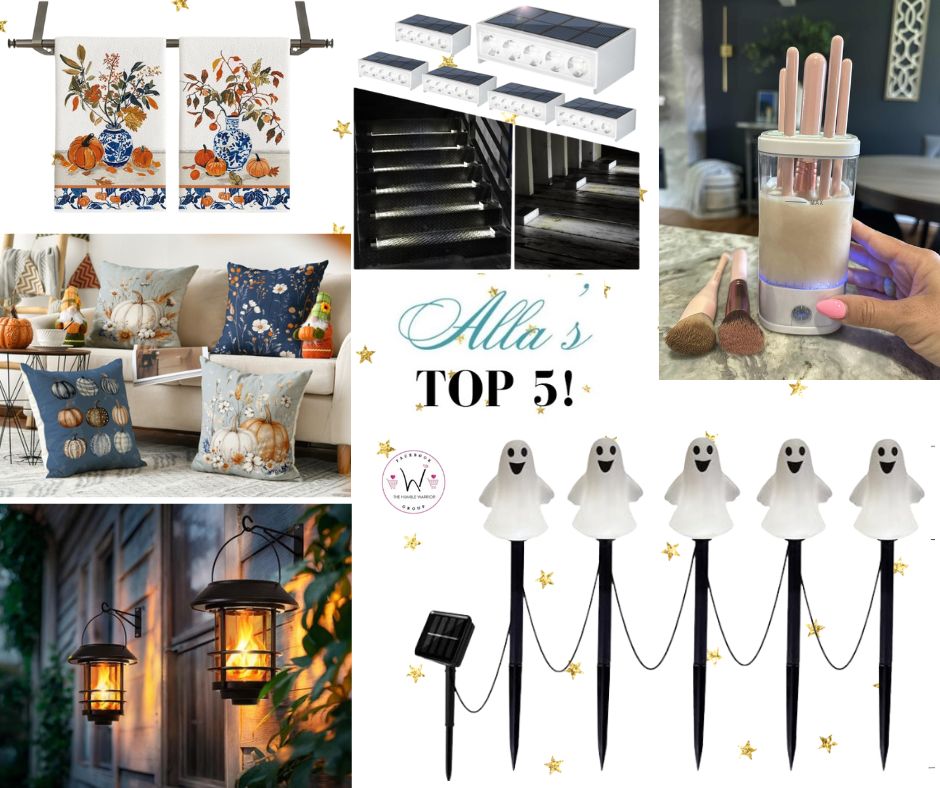 Alla’s TOP 5 best-selling items posted yesterday plus a bonus item!