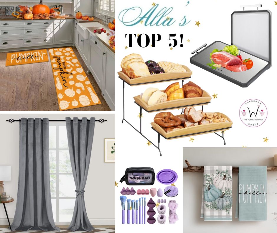 Alla’s TOP 5 best-selling items posted yesterday plus a bonus item!
