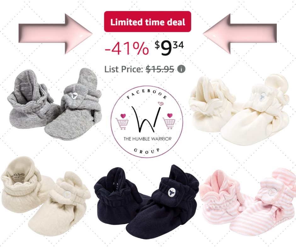 Burt’s Bees Cotton Booties