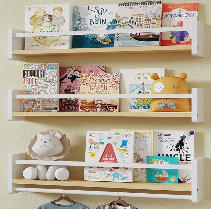 Floating Book Shelves!