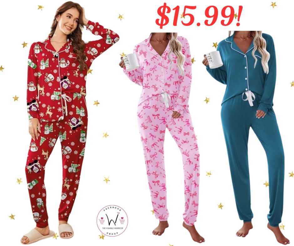 2 Piece Pajama/Lounge Sets from Ekouaer!