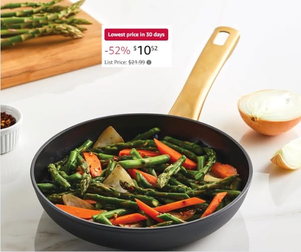 Farberware Forged Induction Ceramic Cookware Nonstick Frying Pan/Skillet