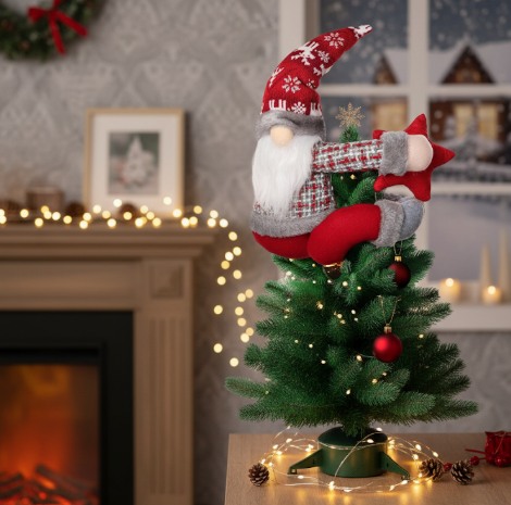 Gnome Christmas Star Topper